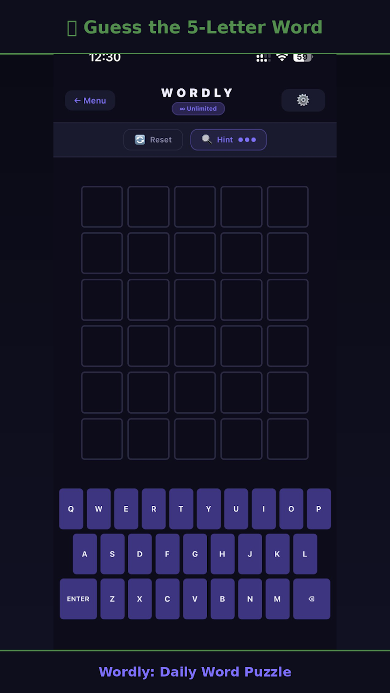 Wordly — gameplay screenshot